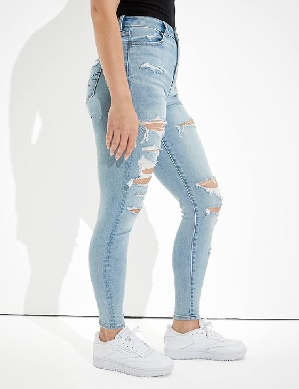 Blugi American Eagle, bleu - 1 | YEO
