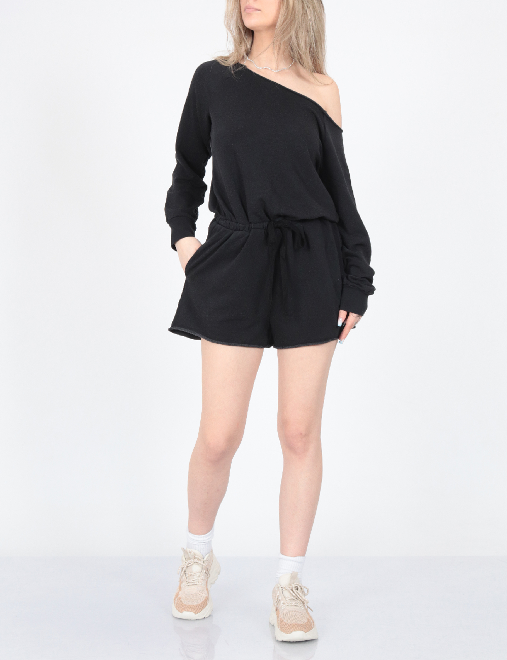 Salopeta aerie, negru