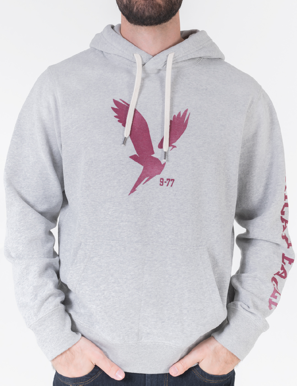 Hanorac American Eagle, gri