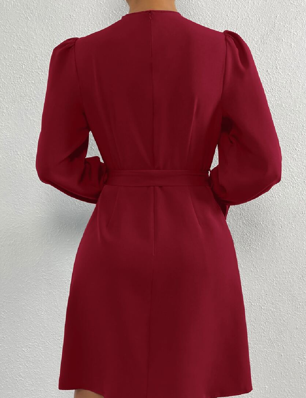 Rochie scurta SHEIN, visiniu - 1 | YEO