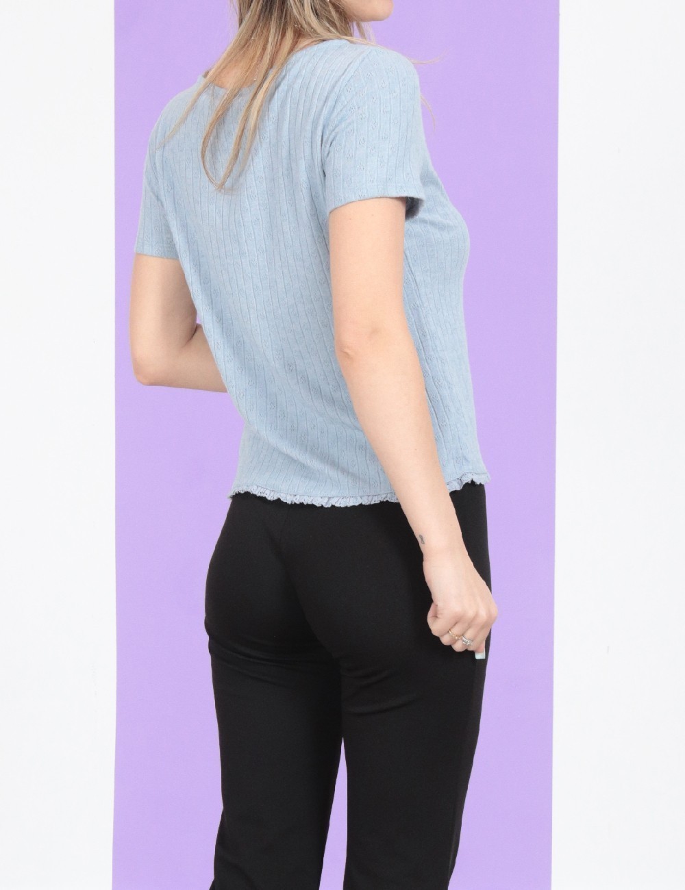 Bluza Vila, albastru - 1 | YEO