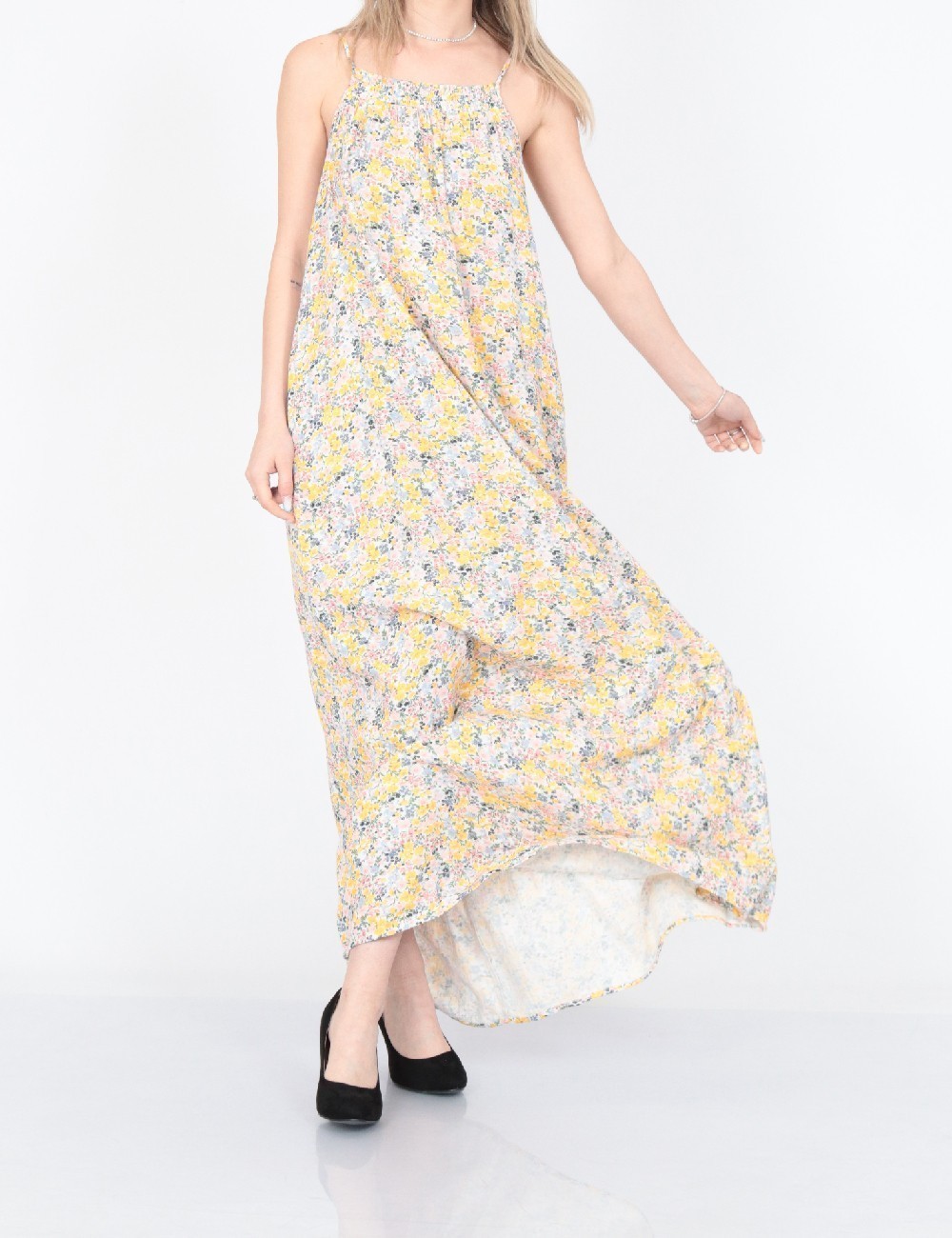 Rochie lunga Only, floral print - 1 | YEO
