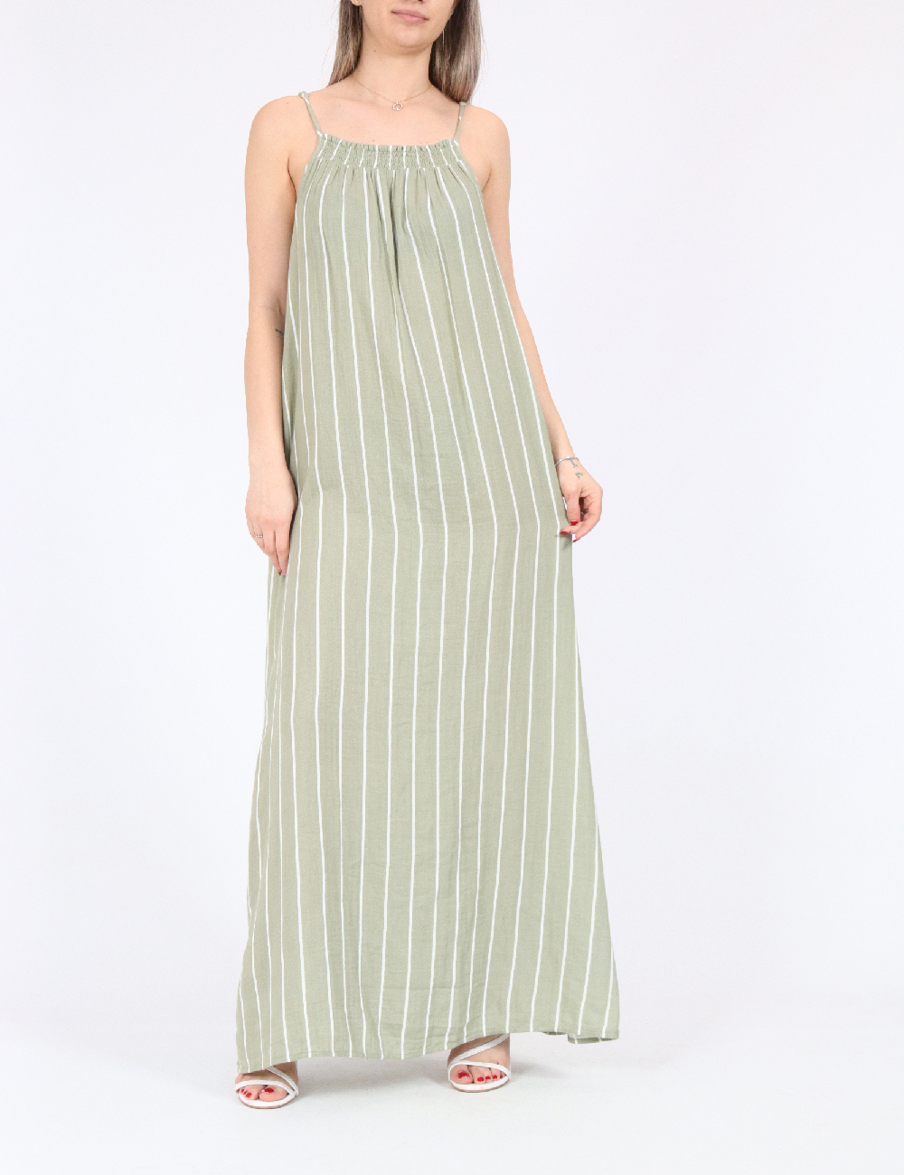 Rochie lunga Oversize Only, verde