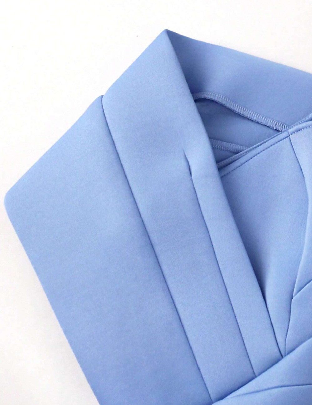 Rochie scurta Aomei, bleu - 1 | YEO