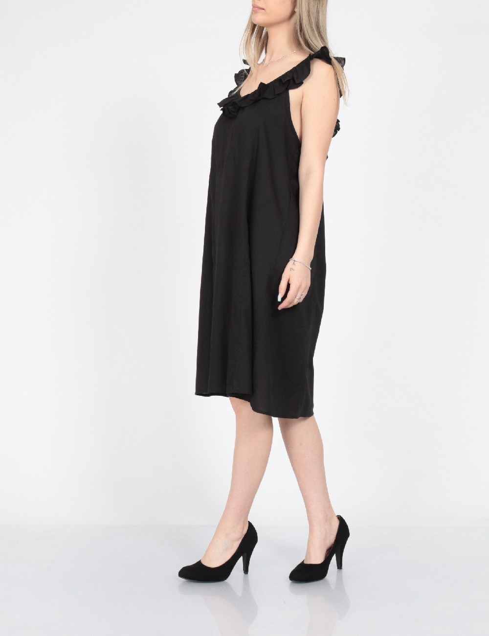 Rochie scurta Jacqueline de Yong, negru - 1 | YEO