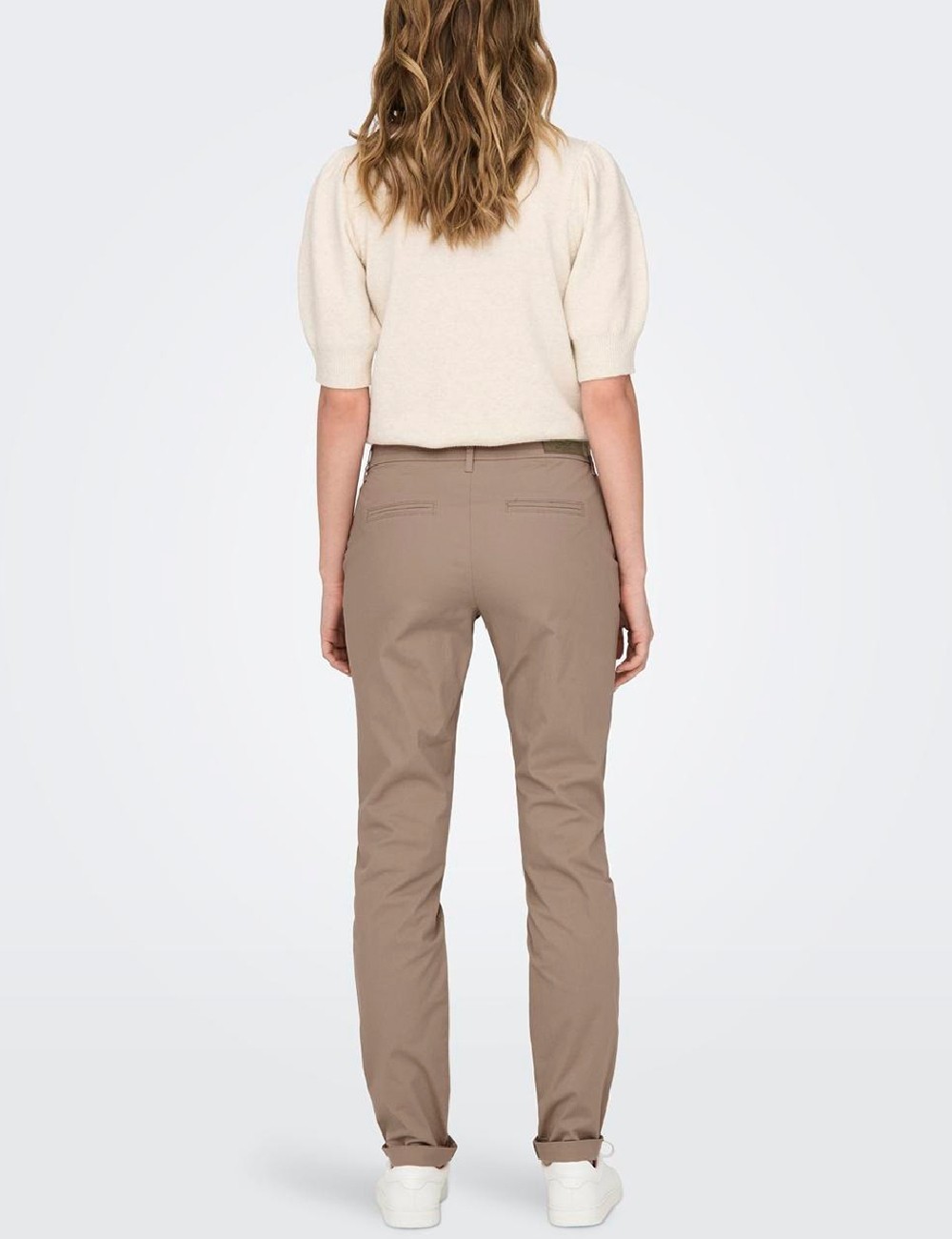 Pantaloni Only, maro - 1 | YEO