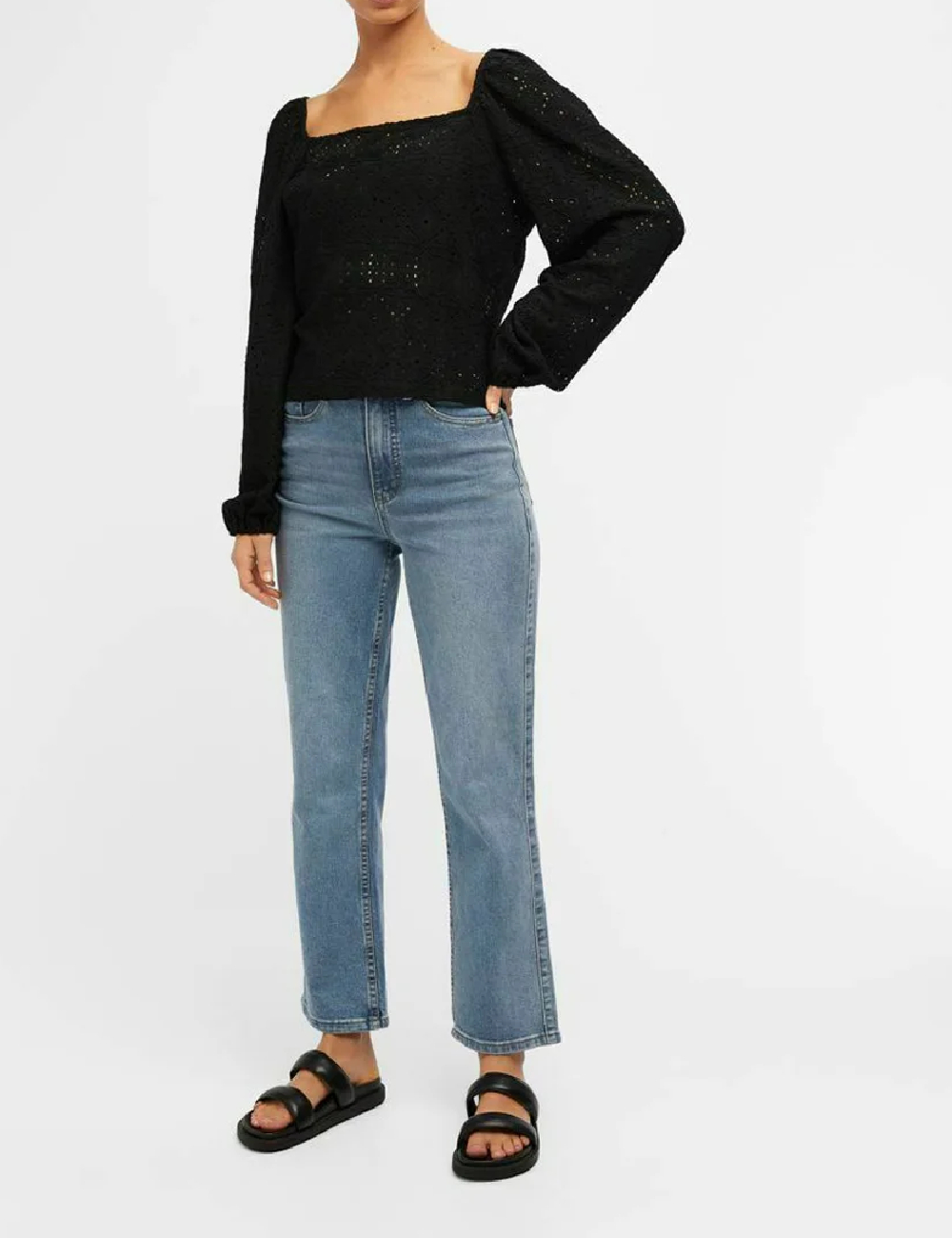 Bluza Object, negru