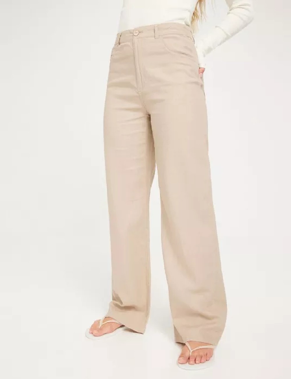Pantaloni Only, bej - 1 | YEO