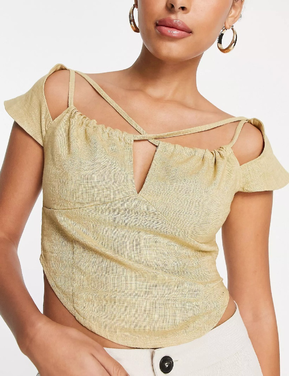 Top ASOS, kaki - 1 | YEO