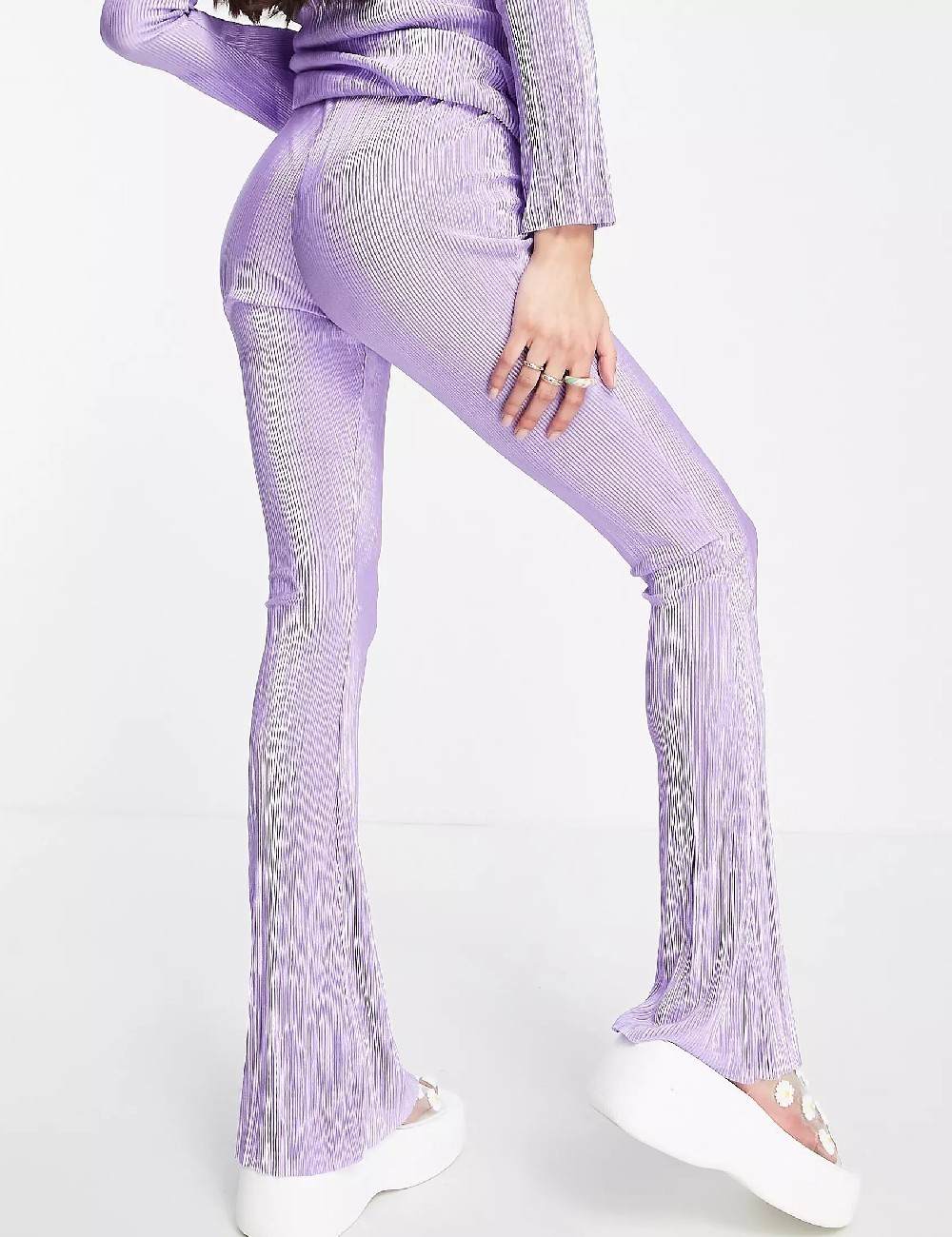 Pantaloni Miss Selfridge, mov - 1 | YEO