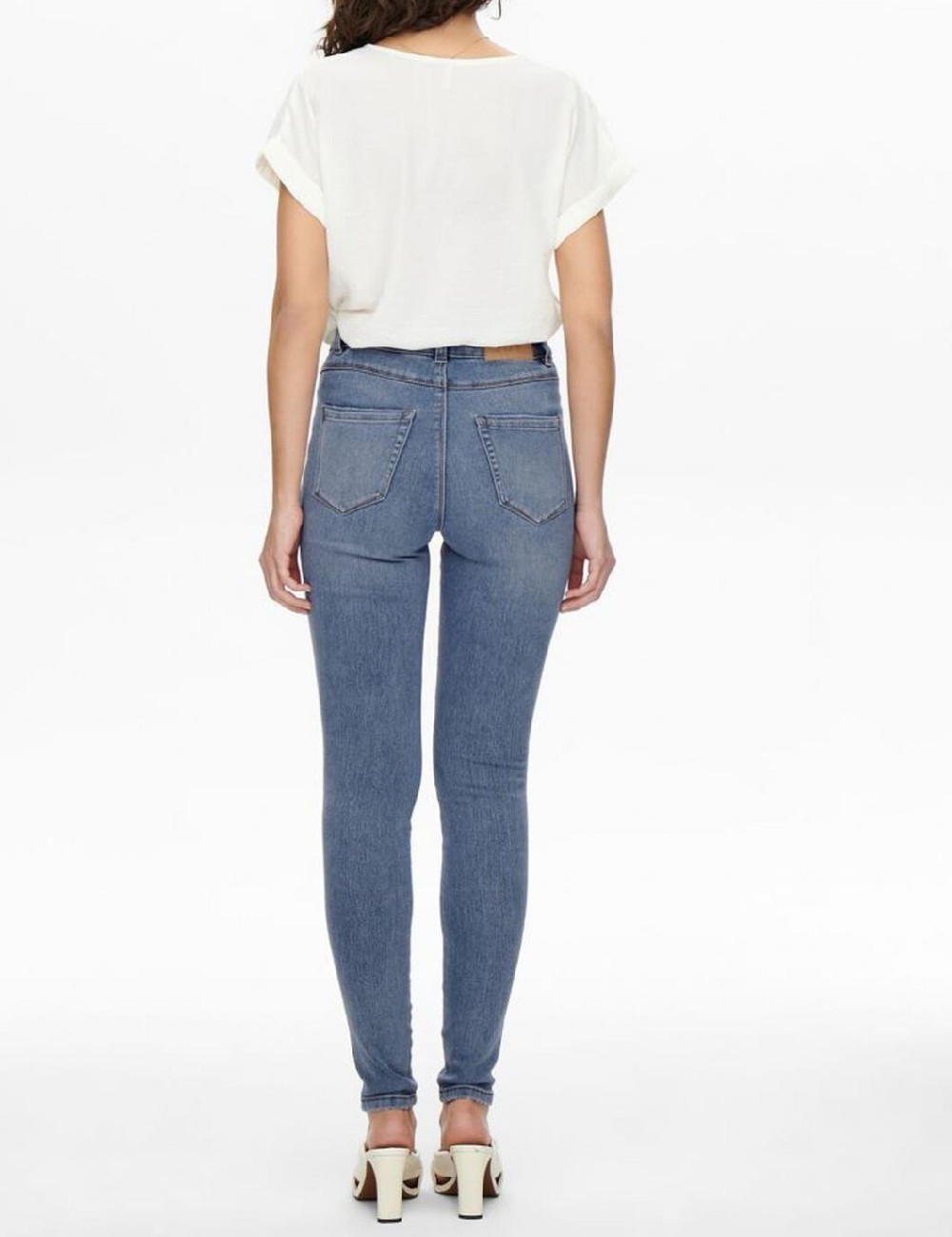Blugi Jacqueline de Yong, albastru - 1 | YEO