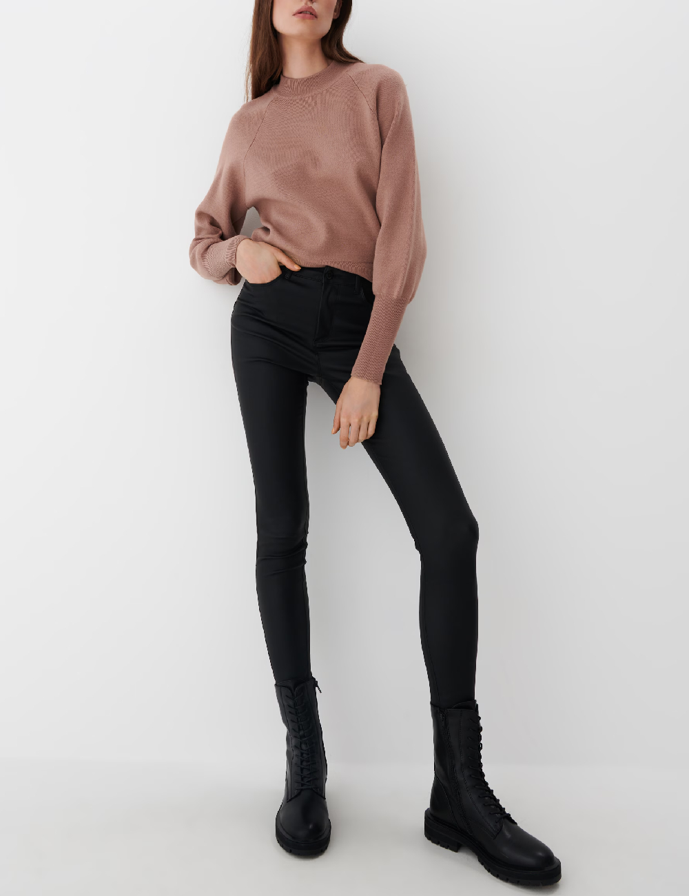 Pantaloni Mohito, negru
