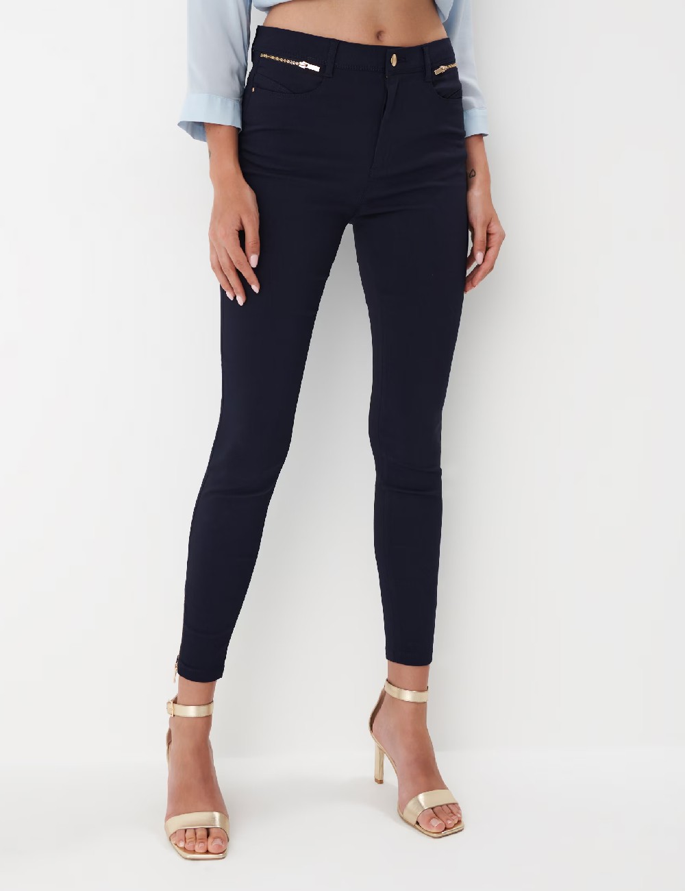 Pantaloni Mohito, bleumarin - 1 | YEO