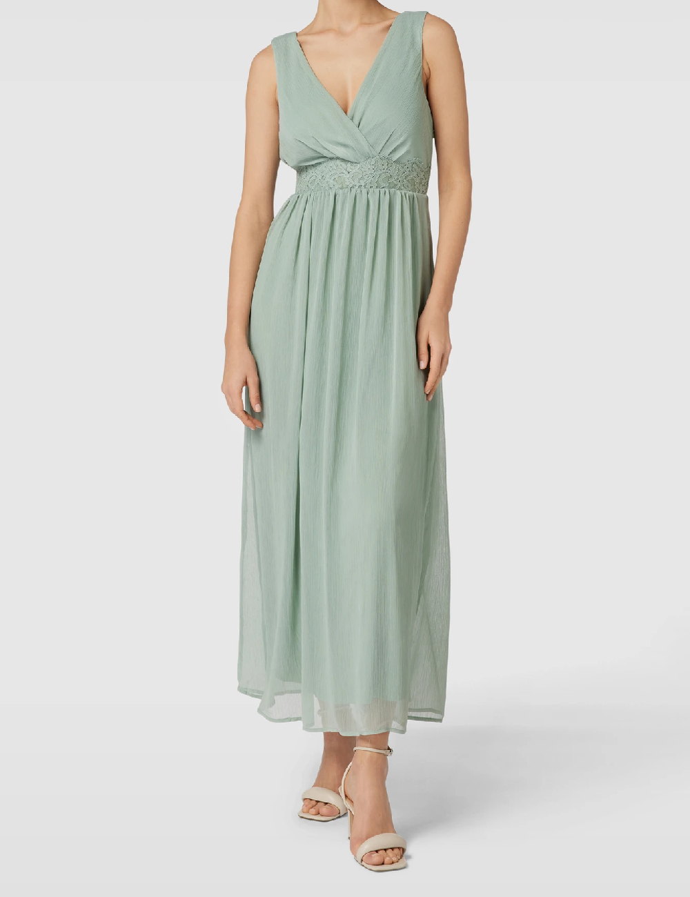 Rochie lunga Vila, turcoaz