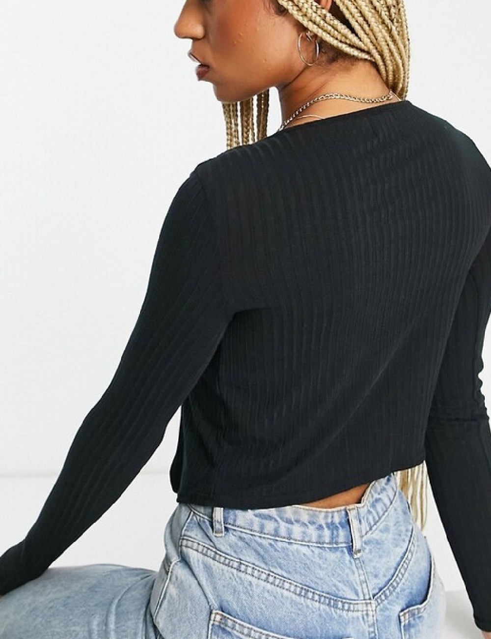 Top ASOS, negru - 1 | YEO