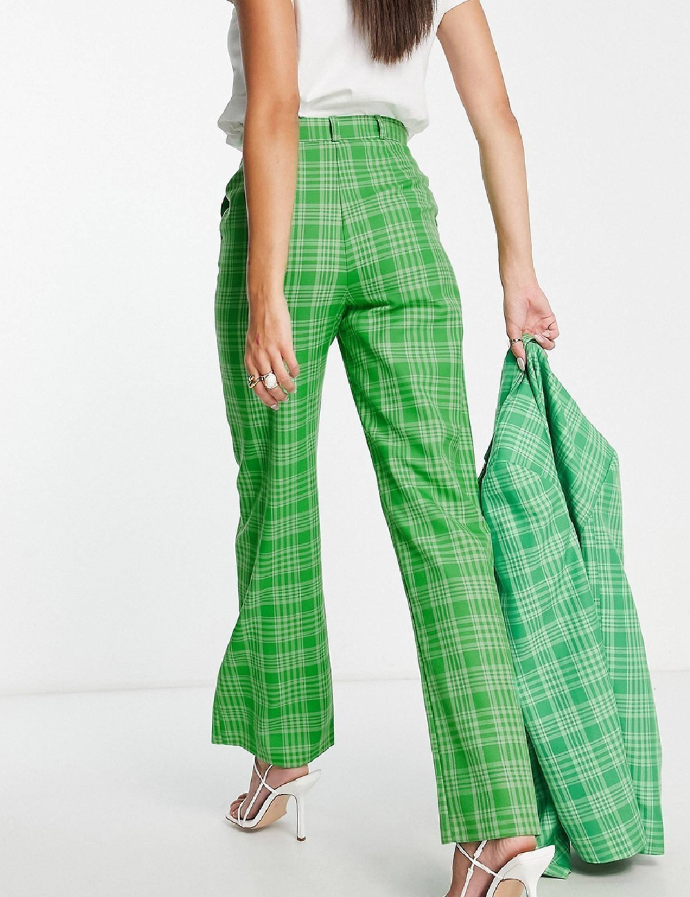 Pantaloni ASOS, verde - 1 | YEO