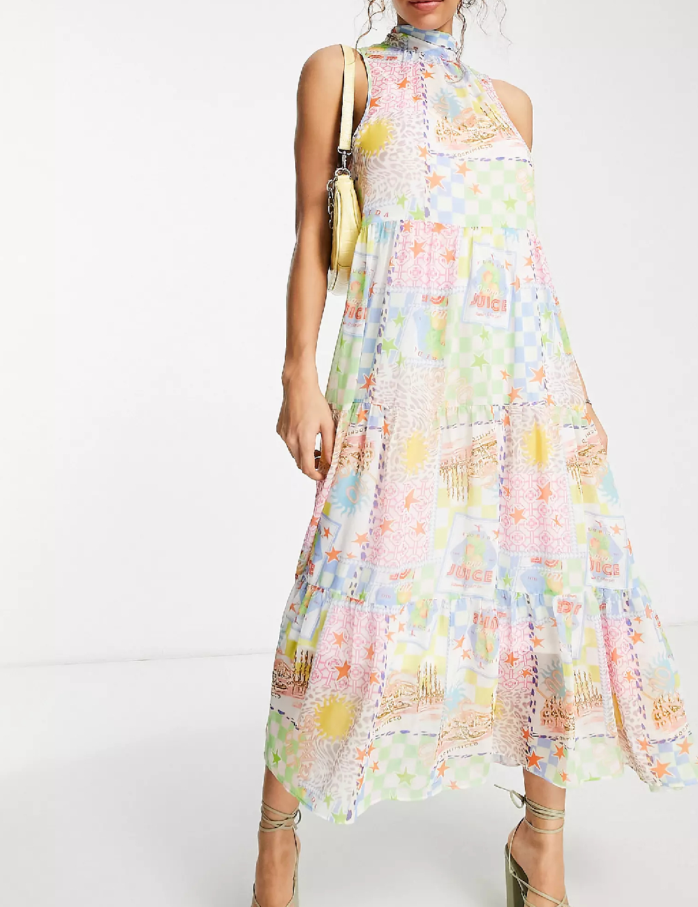 Rochie lunga ASOS, mix culorim
