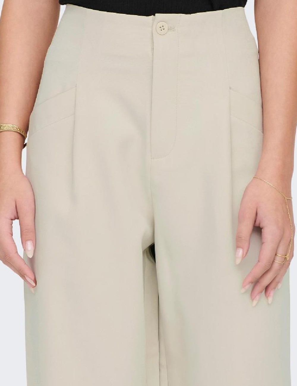 Pantaloni Only, bej - 1 | YEO