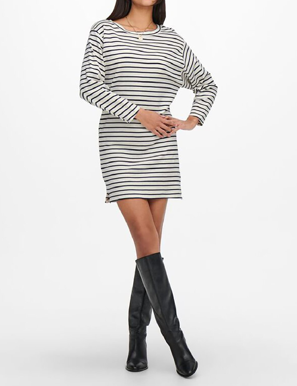 Rochie scurta Jacqueline de Yong, alb