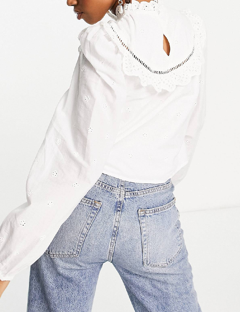 Bluza Miss Selfridge, alb - 1 | YEO