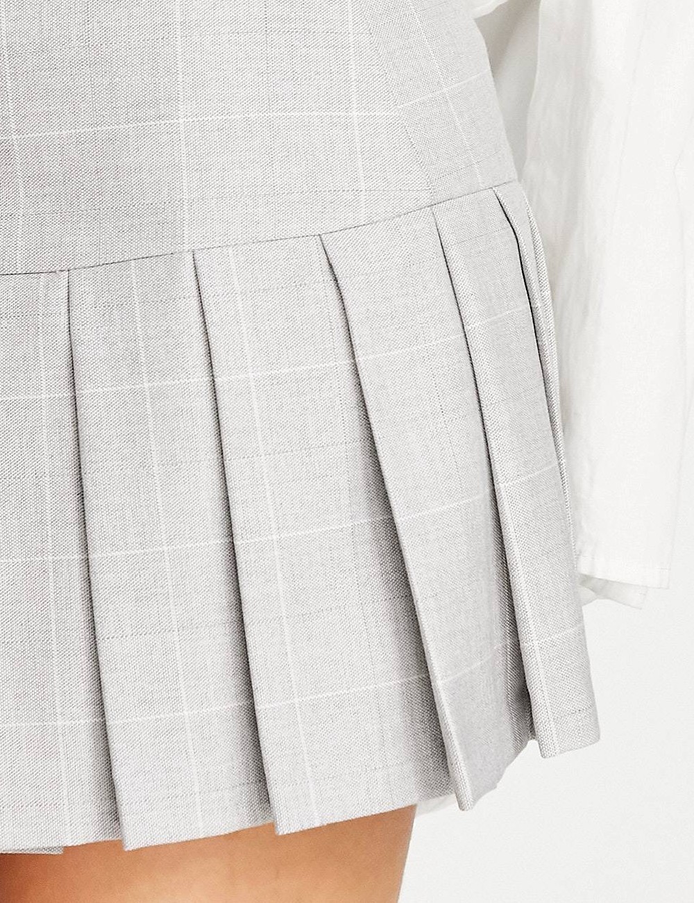 Fusta Top Shop, gri - 1 | YEO