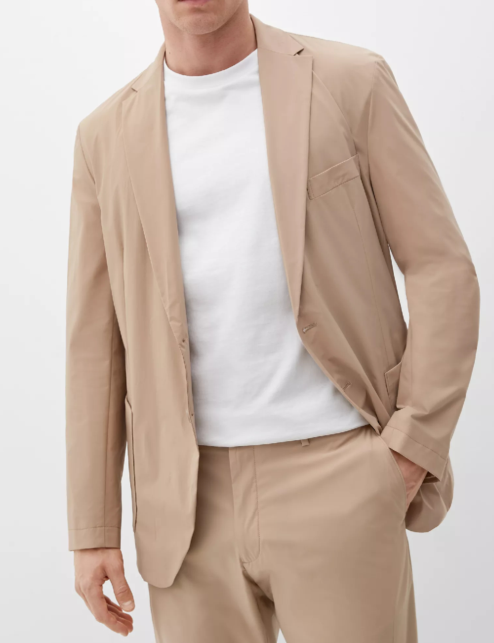 Sacou tip jacheta s.Oliver, bej