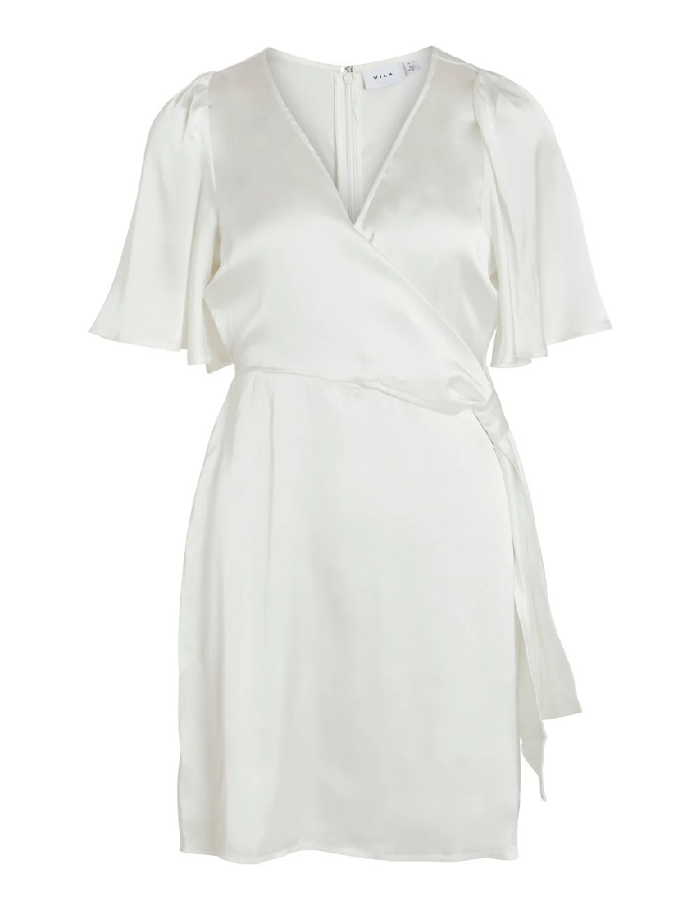 Rochie scurta Vila, alb - 1 | YEO