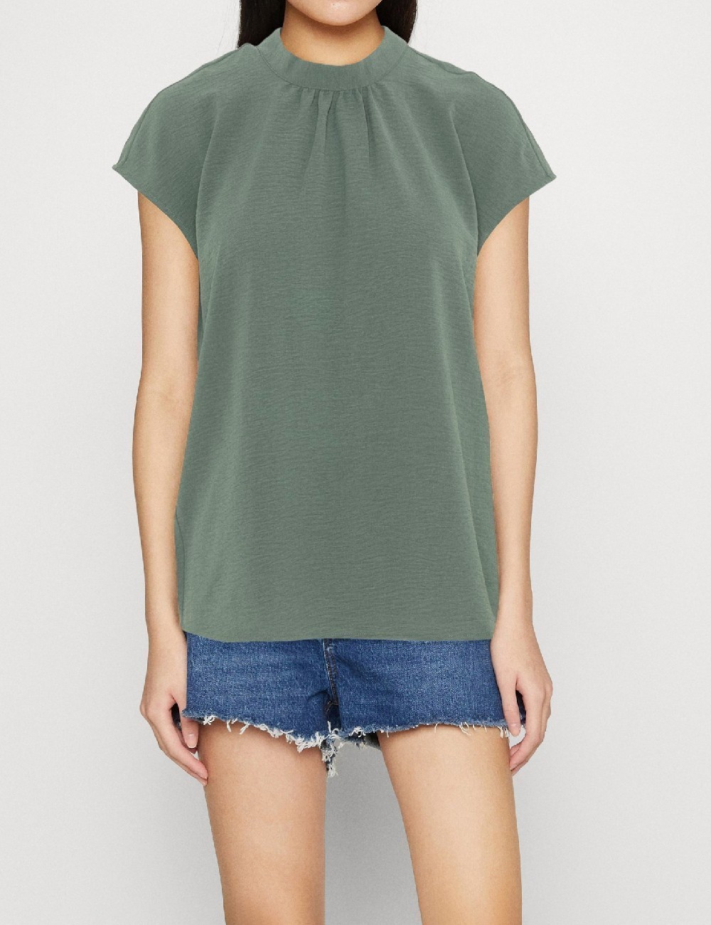 Bluza Vila, verde - 1 | YEO