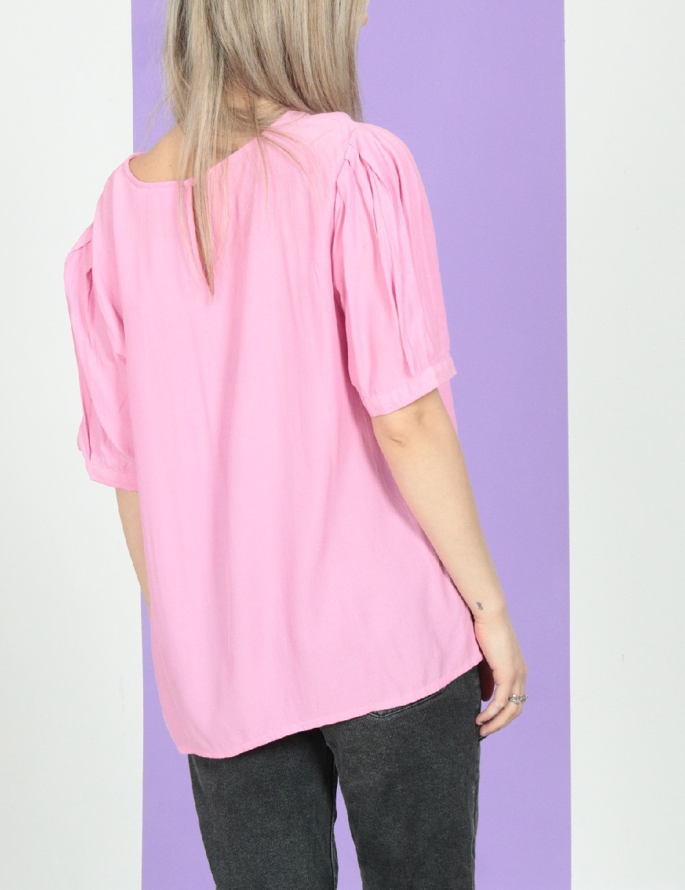 Bluza Vila, roz - 1 | YEO