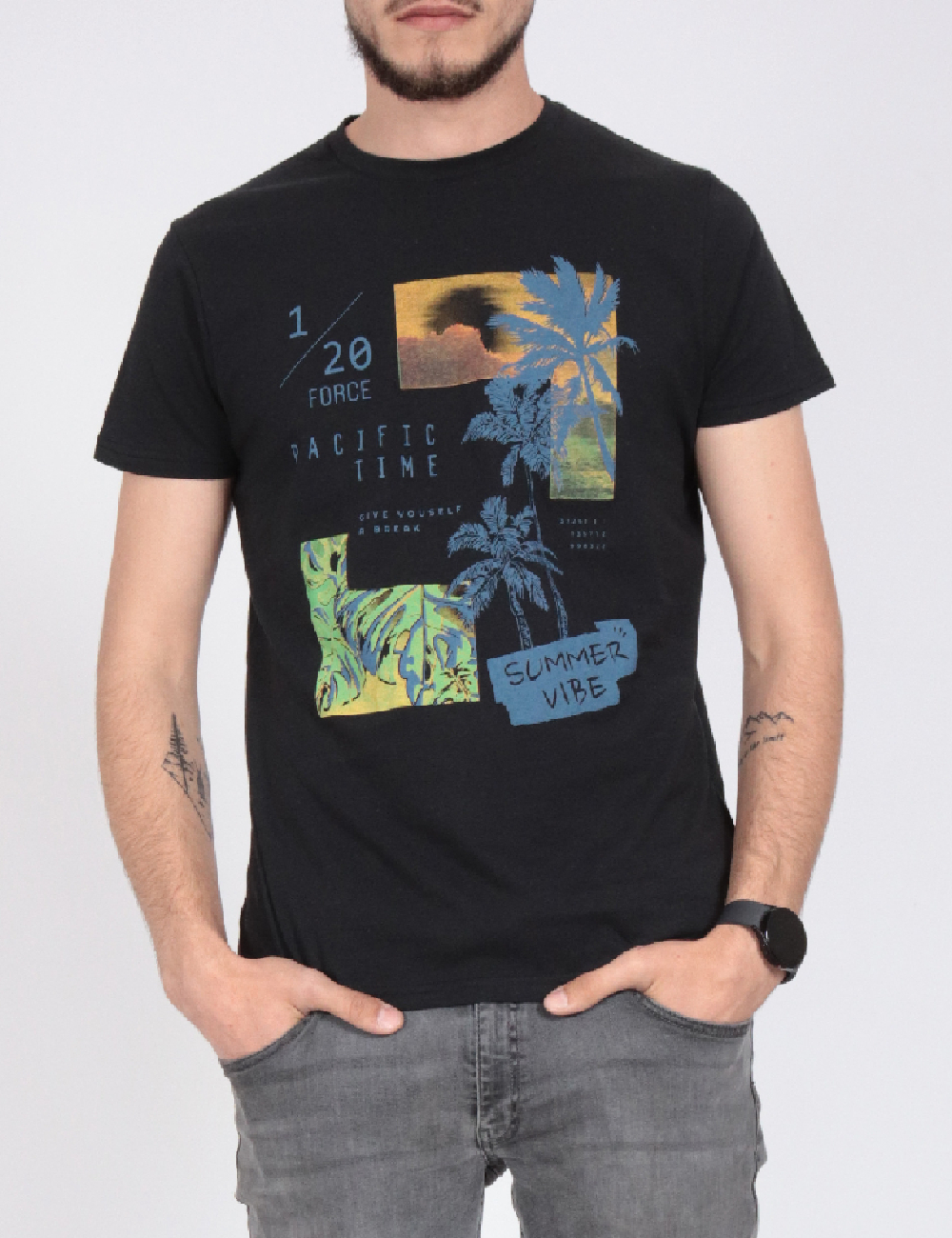 Tricou Milano Bulls, negru