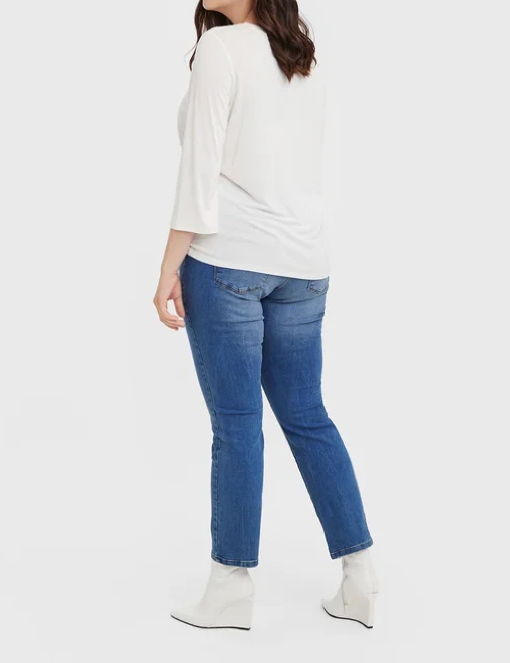 Bluza Vero Moda Curve, alb - 1 | YEO