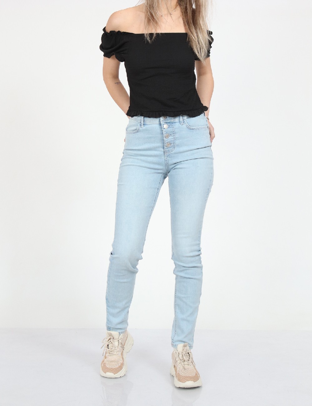 Top Vila, negru - 1 | YEO