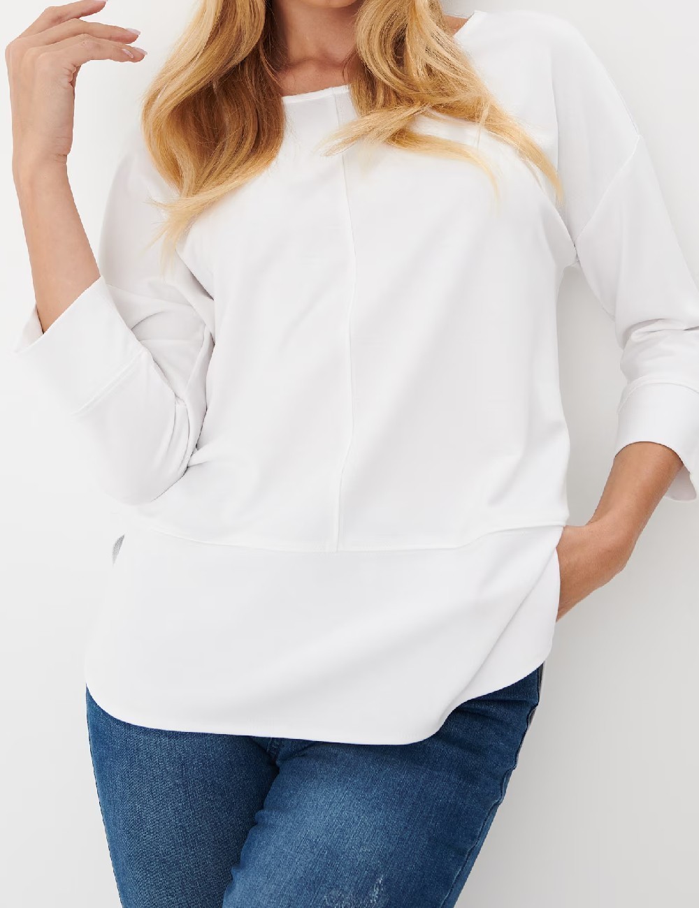 Bluza Mohito, alb - 1 | YEO