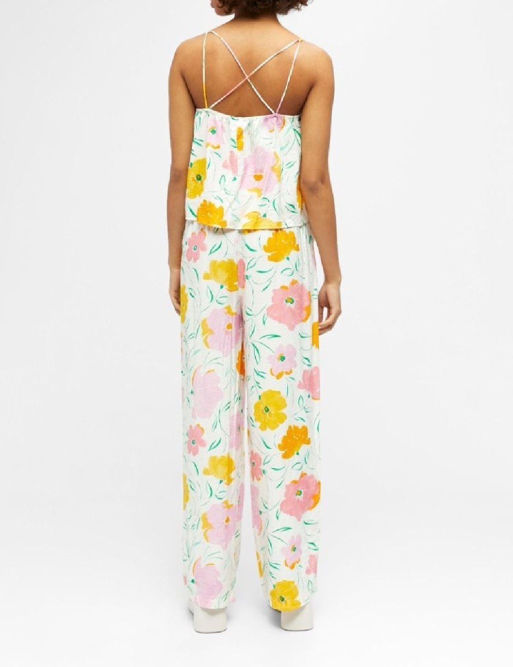 Pantaloni Object, floral print - 1 | YEO