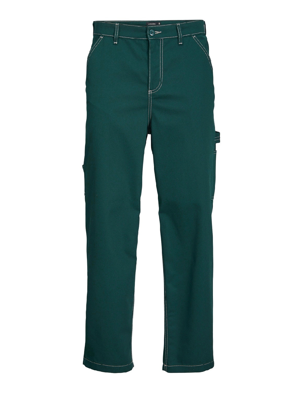 Pantaloni Jack&Jones, verde inchis