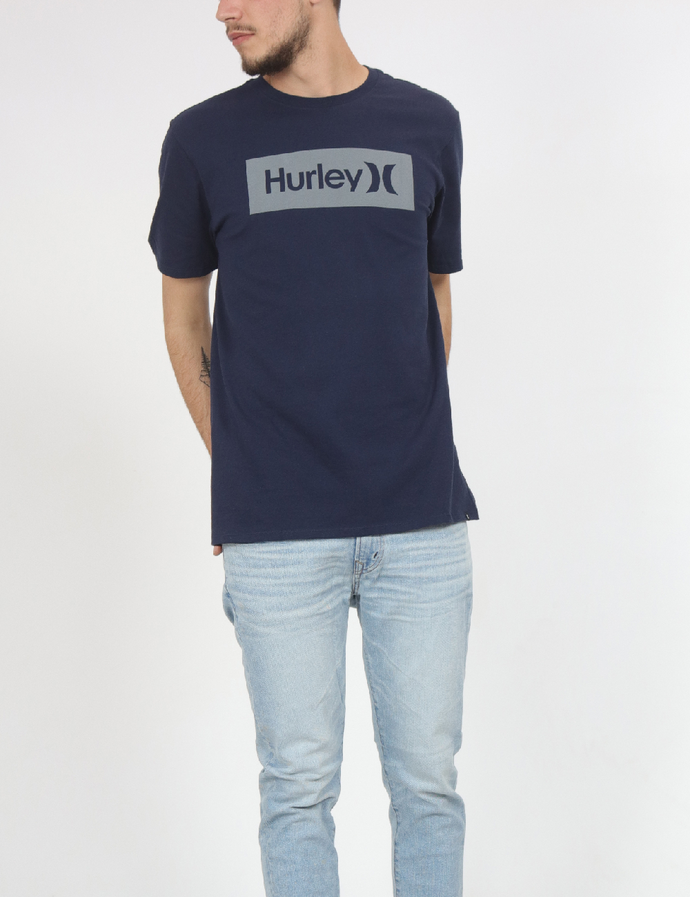 Tricou Hurley, bleumarin