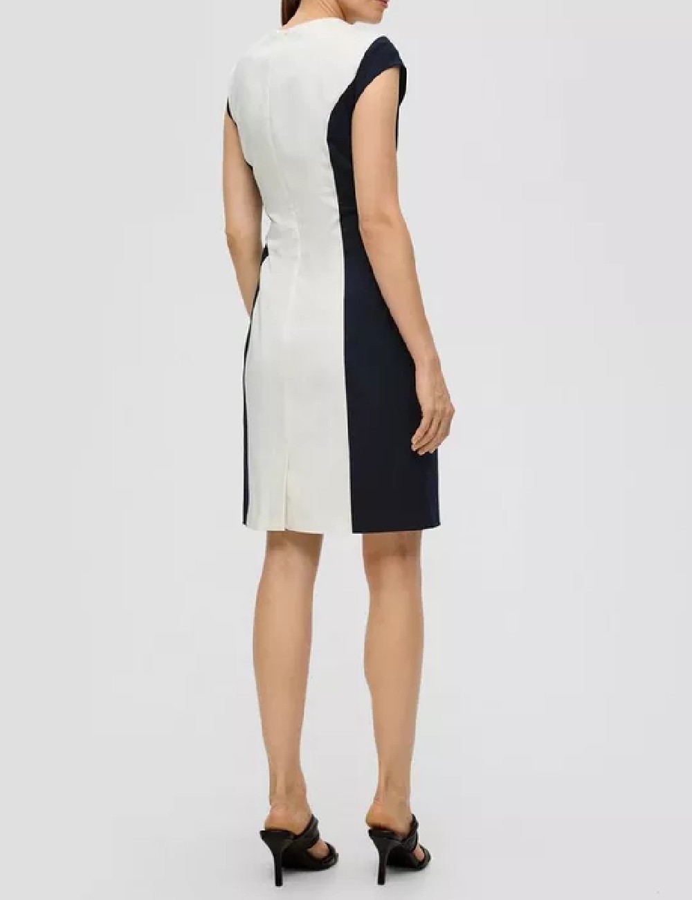 Rochie scurta s.Oliver, alb - 1 | YEO
