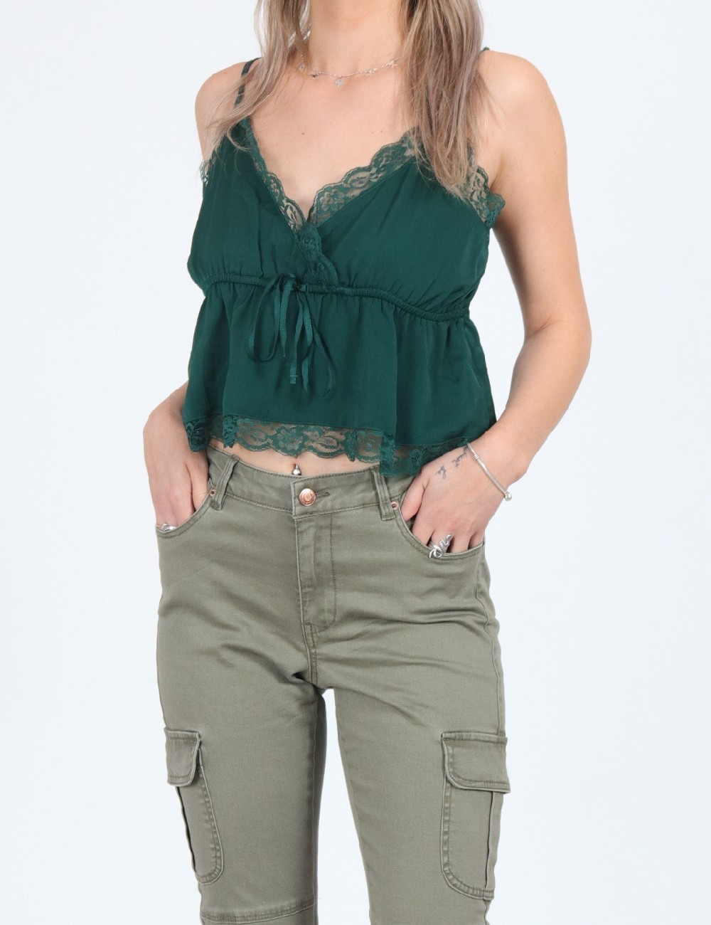 Top American Eagle, verde - 1 | YEO