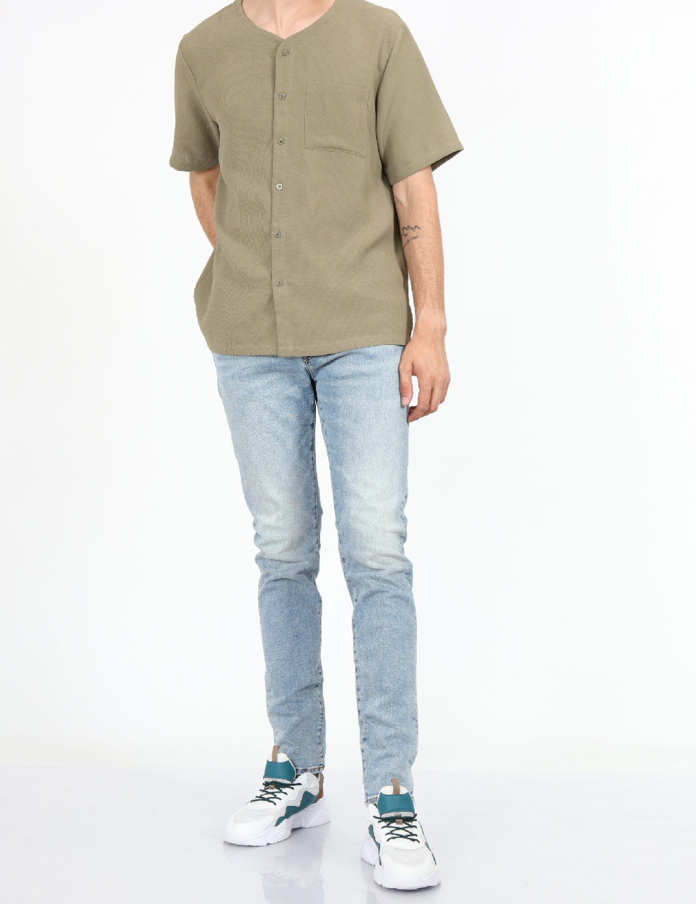 Blugi American Eagle, albastru