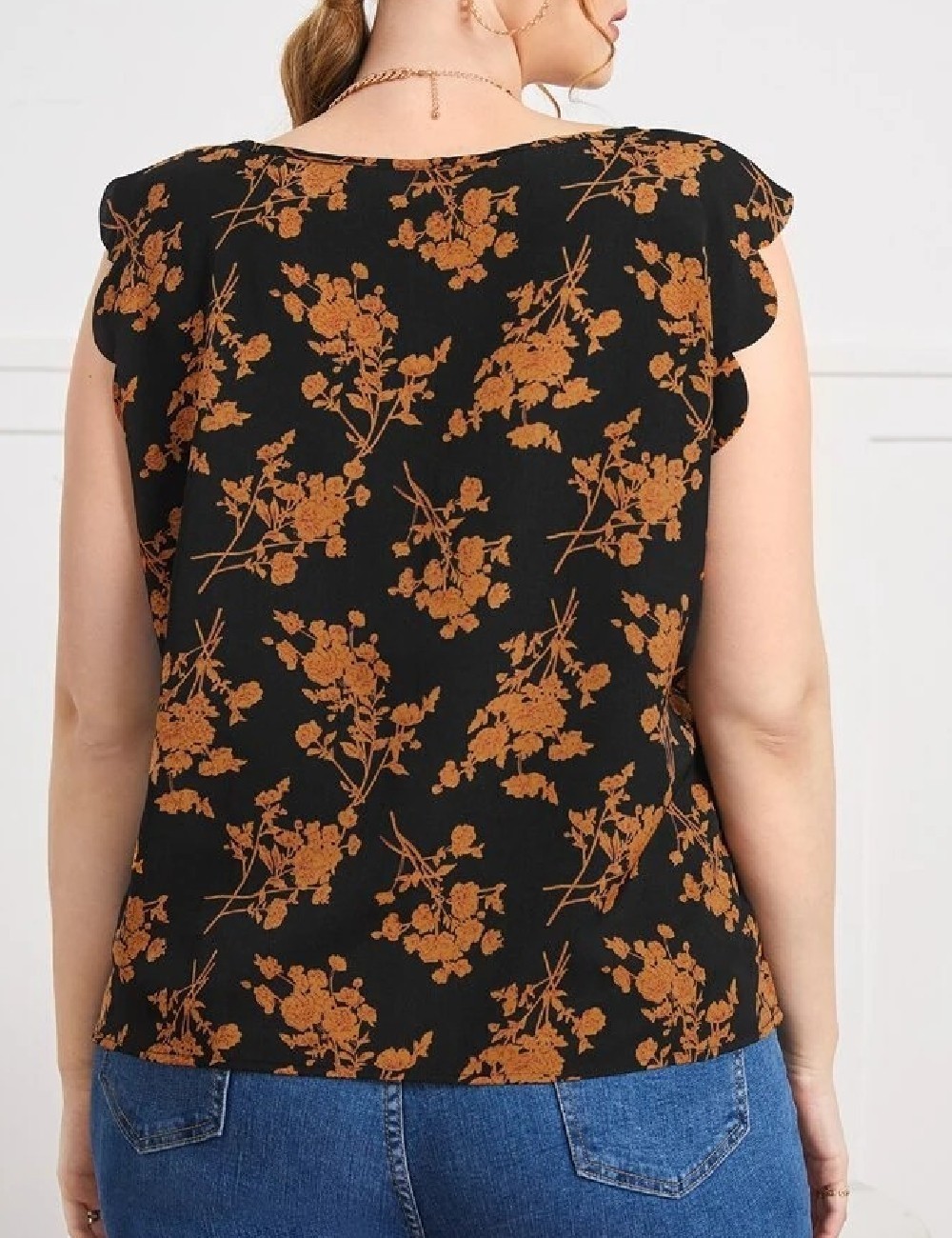 Bluza SHEIN CURVE, negru - 1 | YEO