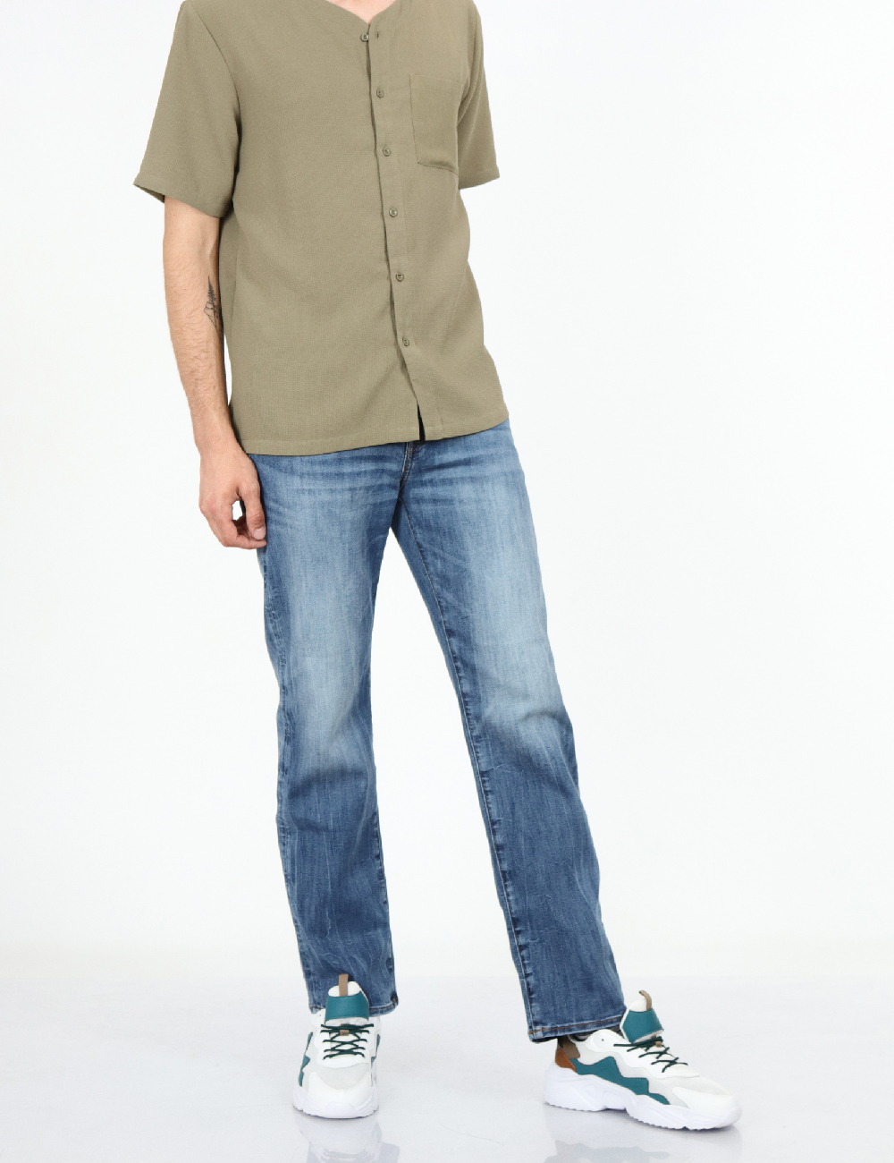 Blugi American Eagle, albastru