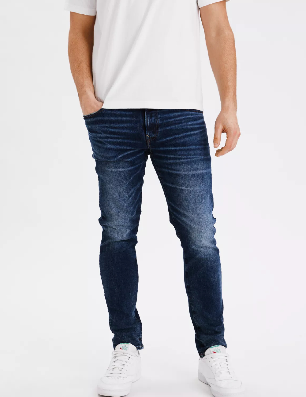 Blugi American Eagle, bleumarin