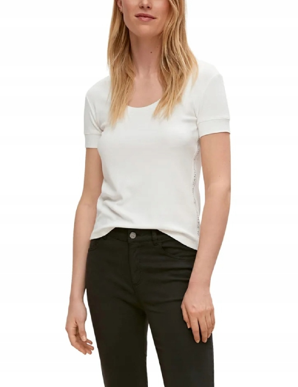Tricou Comma, alb