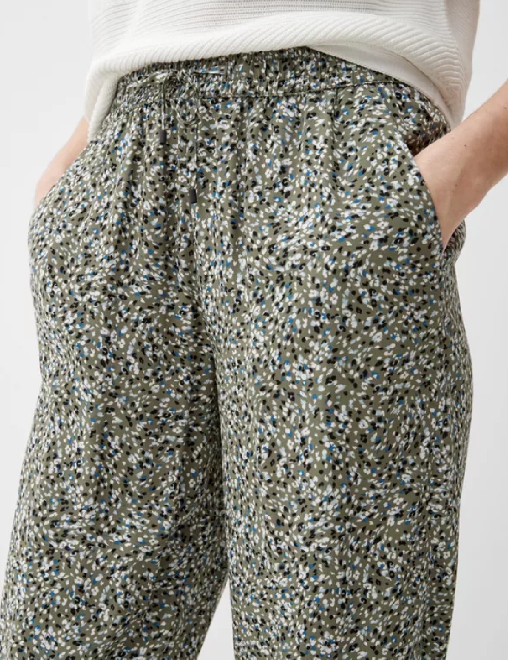Pantaloni s.Oliver, verde - 1 | YEO