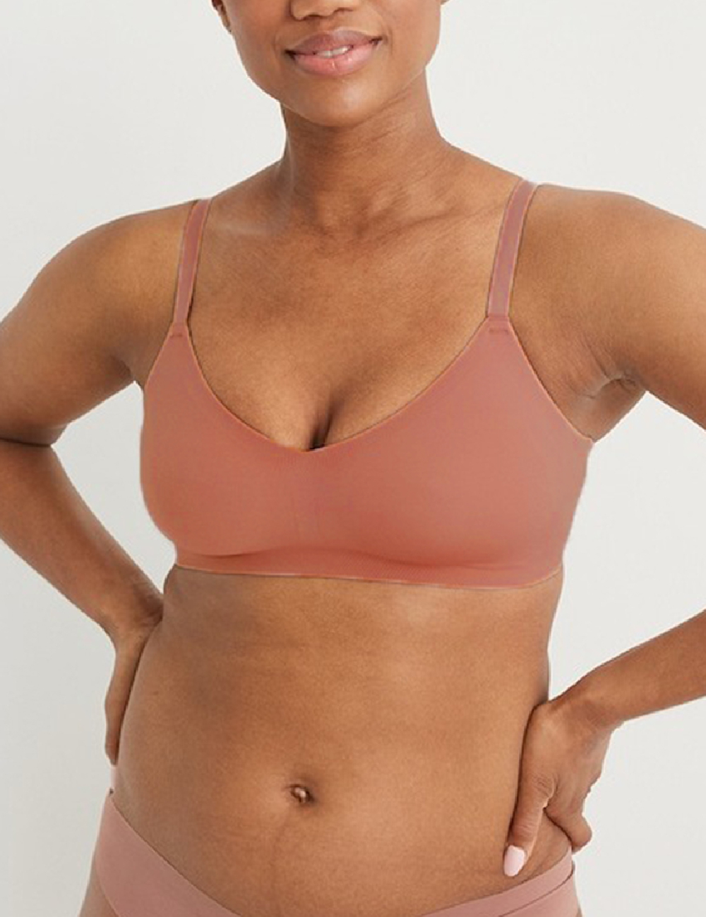 Sutien Aerie, roz pudra