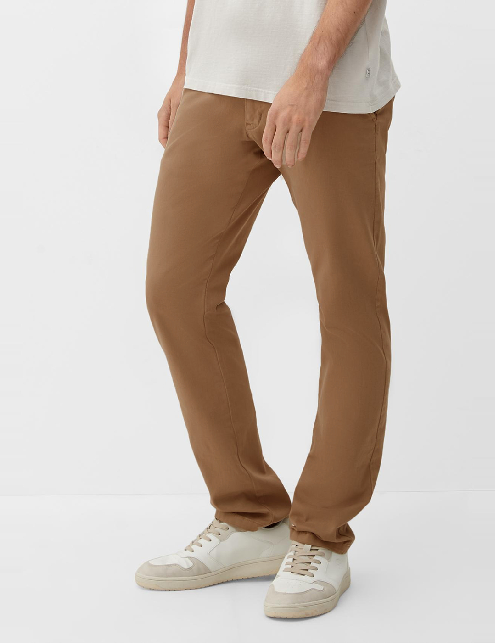 Pantaloni Q/S, maro