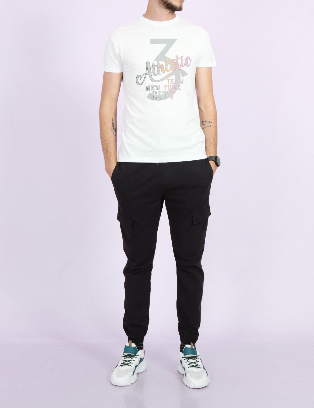 Tricou Milano Bulls, alb