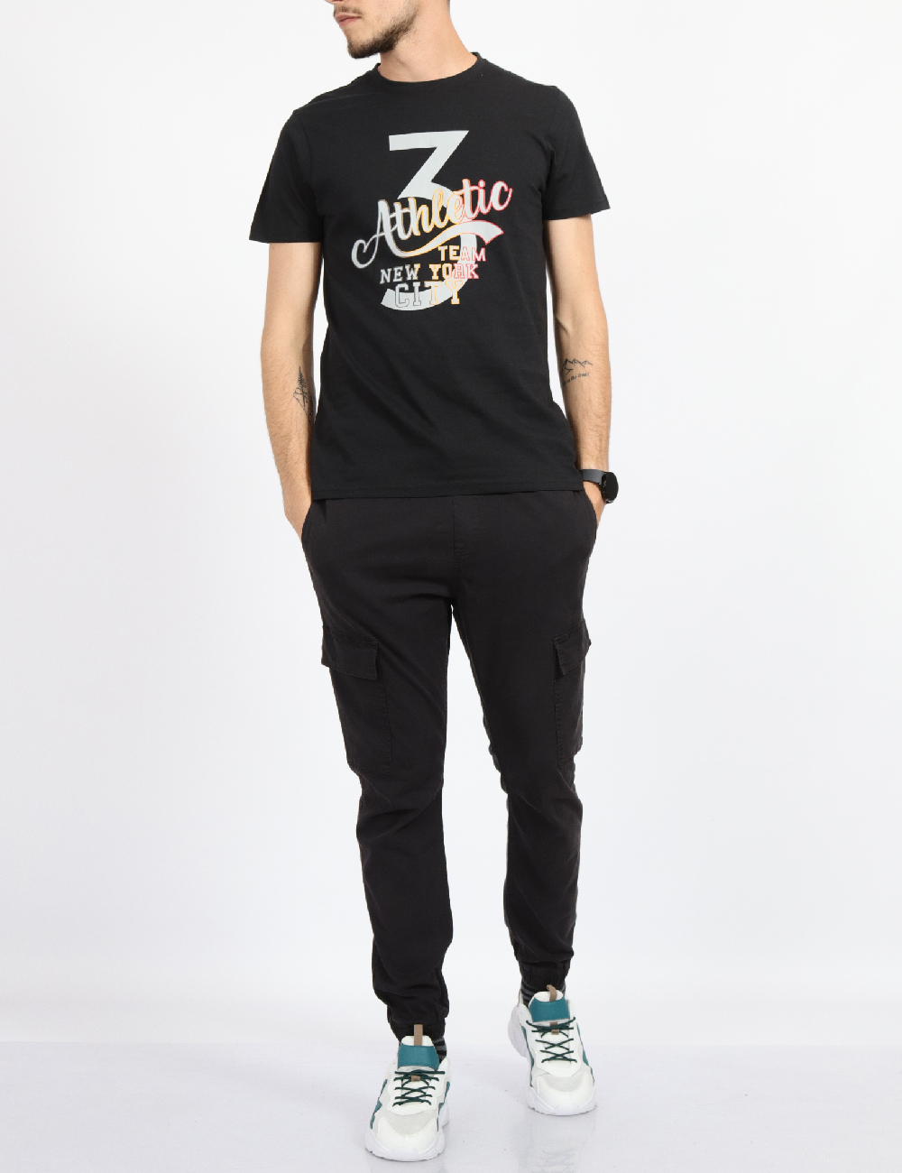 Tricou Milano Bulls, negru