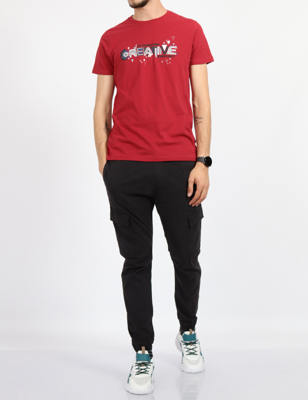 Tricou Milano Bulls, rosu