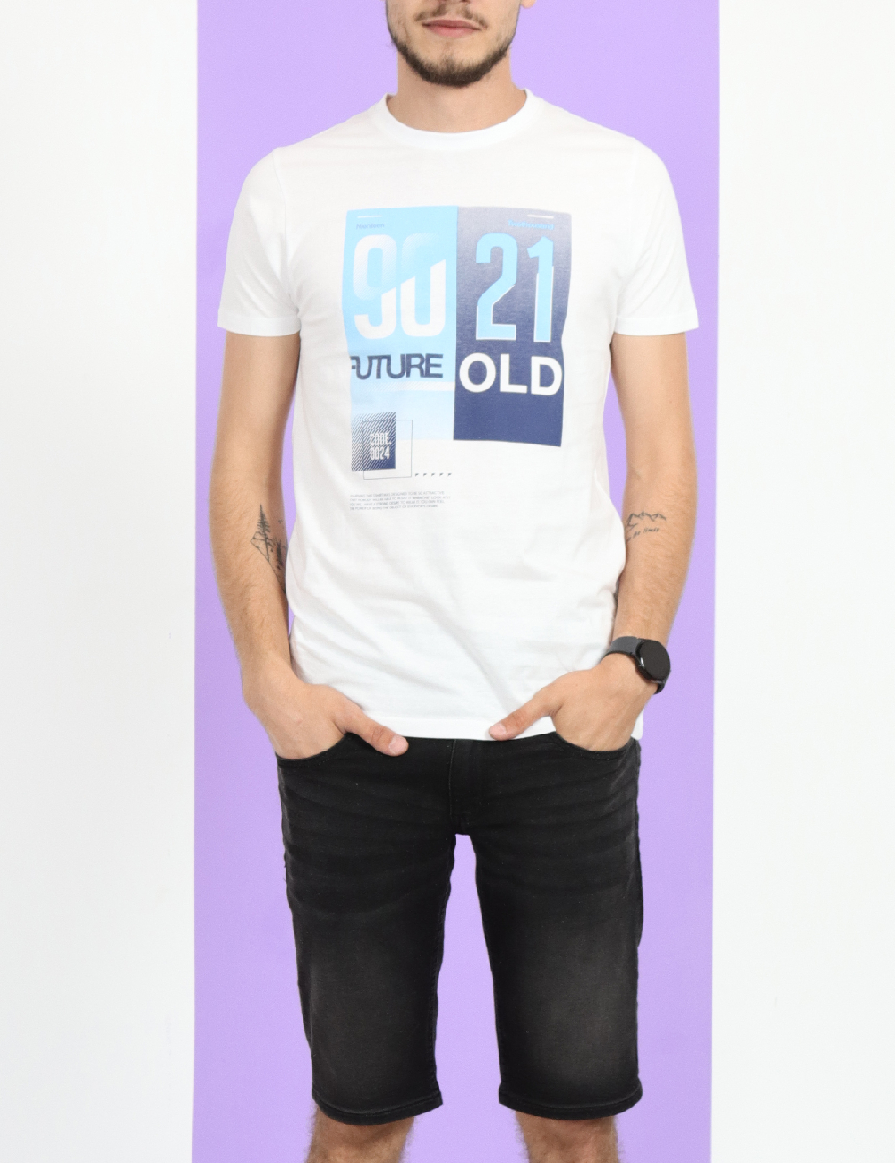 Tricou Milano Bulls, alb